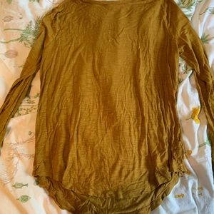 Yellow old navy long sleeve